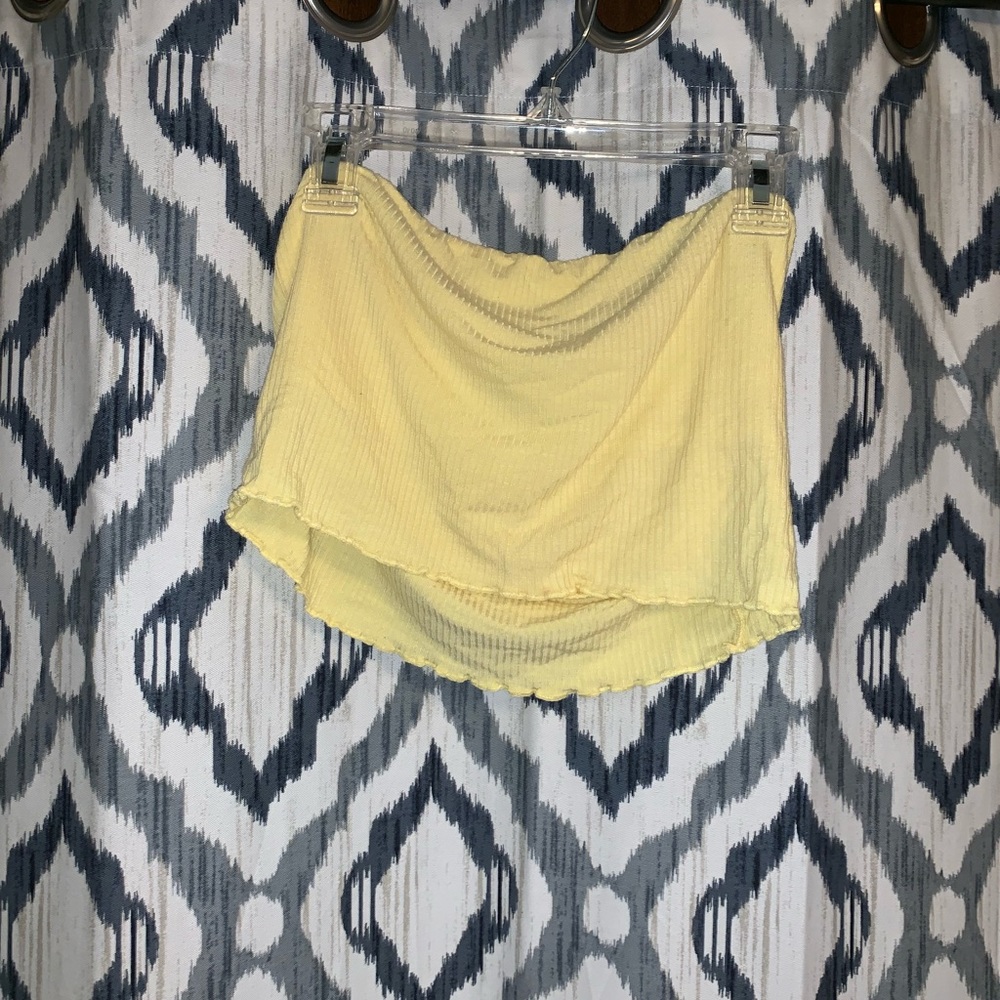 Yellow and Red Pacsun Tubetops